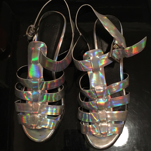 ASOS Shoes - Hologram strappy sandal heels